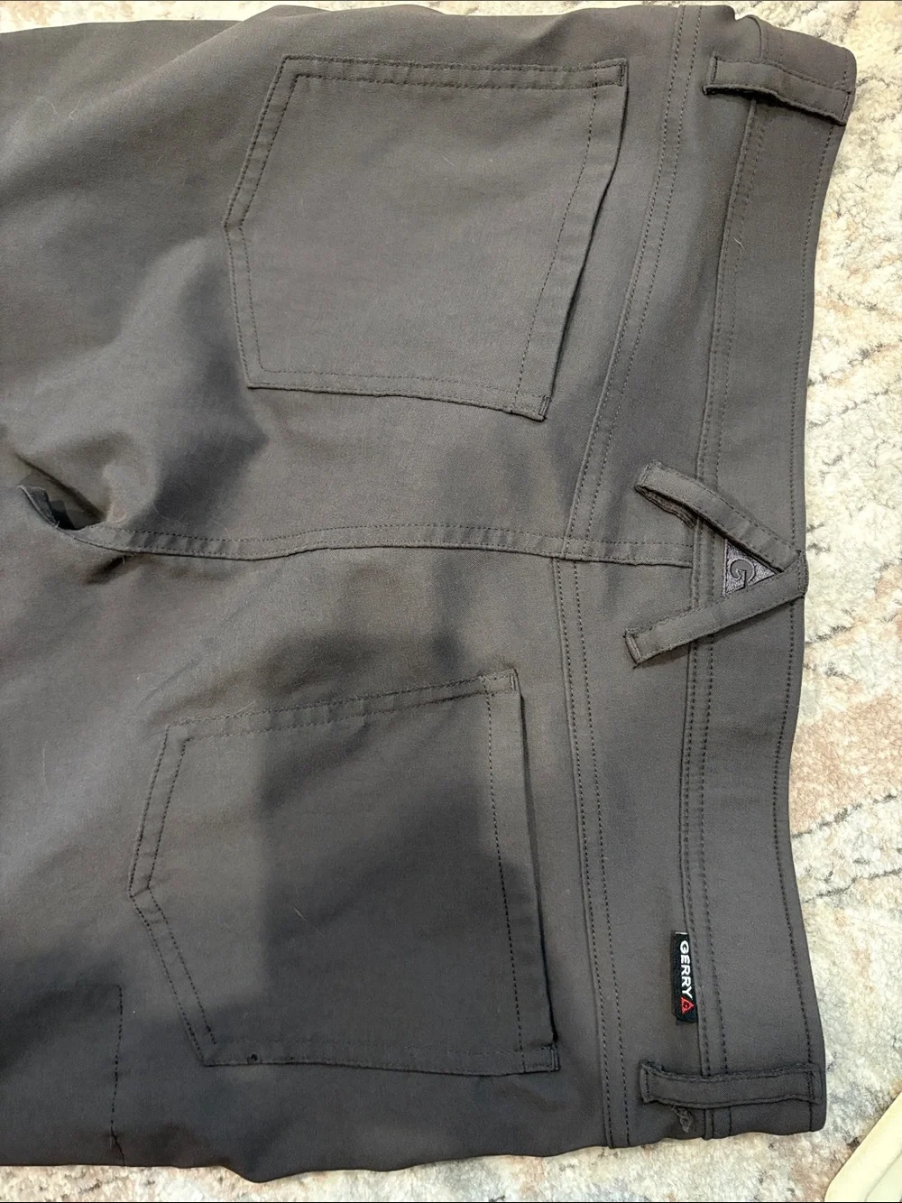 Gerry Weber Men's Charcoal Stretch Pants